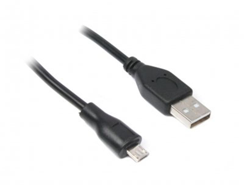 Кабель Maxxter (UF-AMM-1M) USB 2.0 AM - Micro USB B, 1м, феритовий фільтр